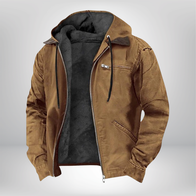 Étienne| Veste homme avec doublure polaire et capuche