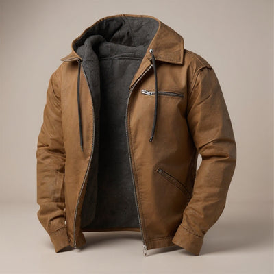 Étienne| Veste homme avec doublure polaire et capuche