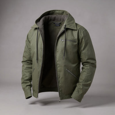 Étienne| Veste homme avec doublure polaire et capuche