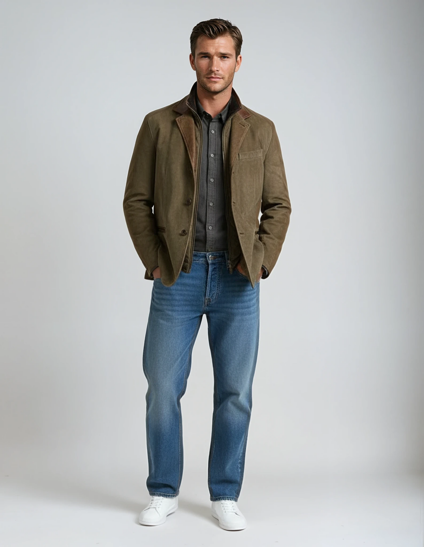 Louis | Manteau casual vintage