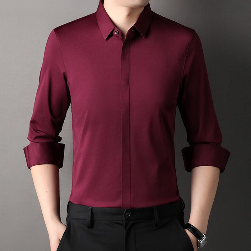 Maxime | Chemise stretch infroissable pour homme (1+1 GRATUIT)