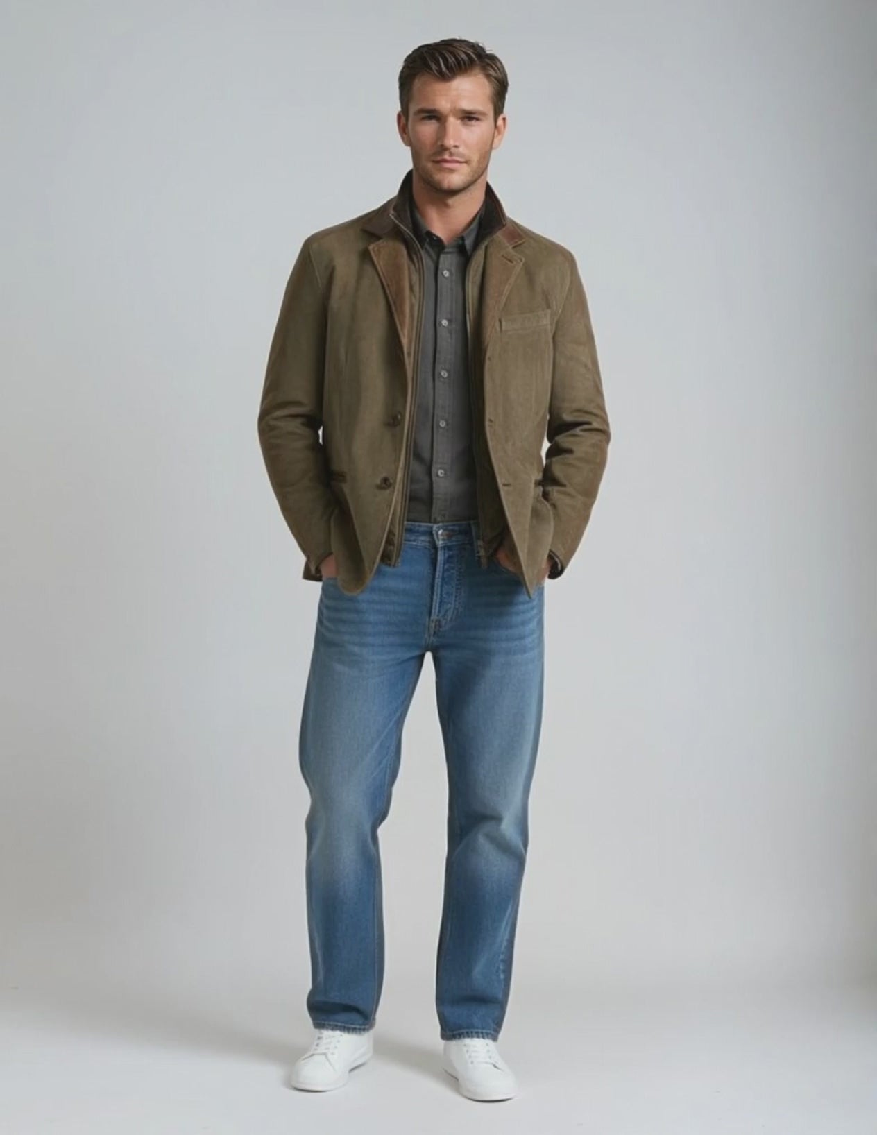 Louis | Manteau casual vintage