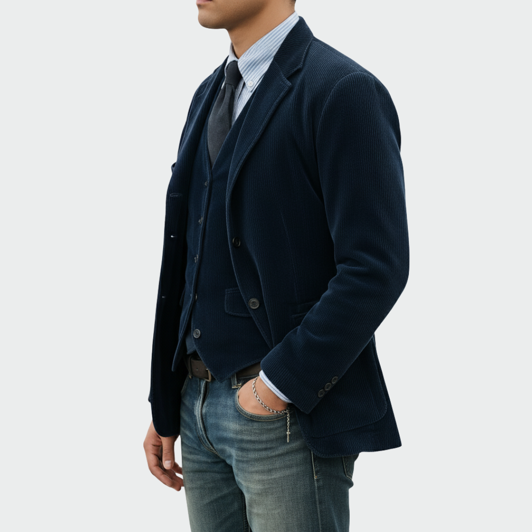 Julien | Le blazer. Un style raffiné pour l’homme qui maîtrise la classe au quotidien.